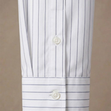 Men's Cotton Striped Shirt – Classic Button-Up | Areleon