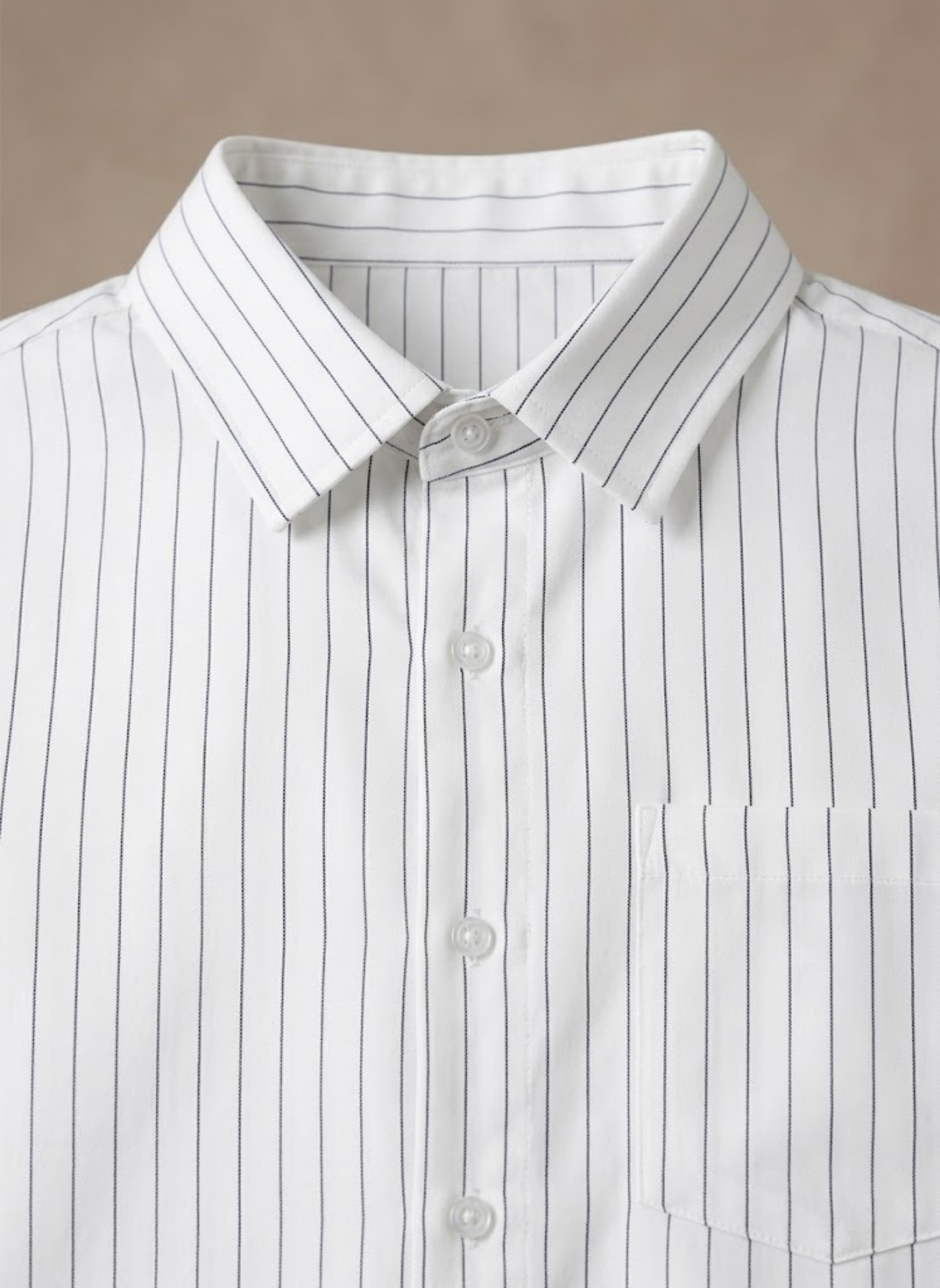 Men's Cotton Striped Shirt – Classic Button-Up | Areleon
