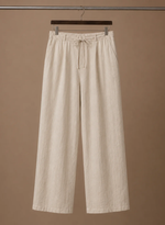 Men's Linen Blend Trousers – Lightweight Smart Casual | Areleon