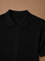 Men's Textured Polo Shirt – Breathable Smart Casual | Areleon