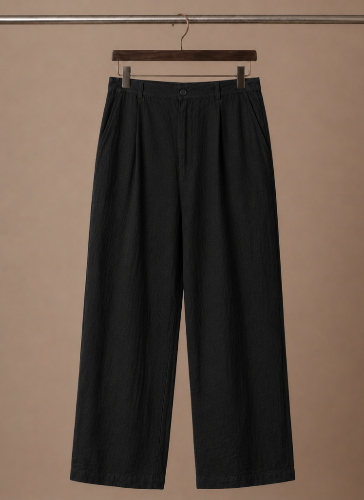 Men's Linen Cotton Summer Trousers – Relaxed Fit | Areleon