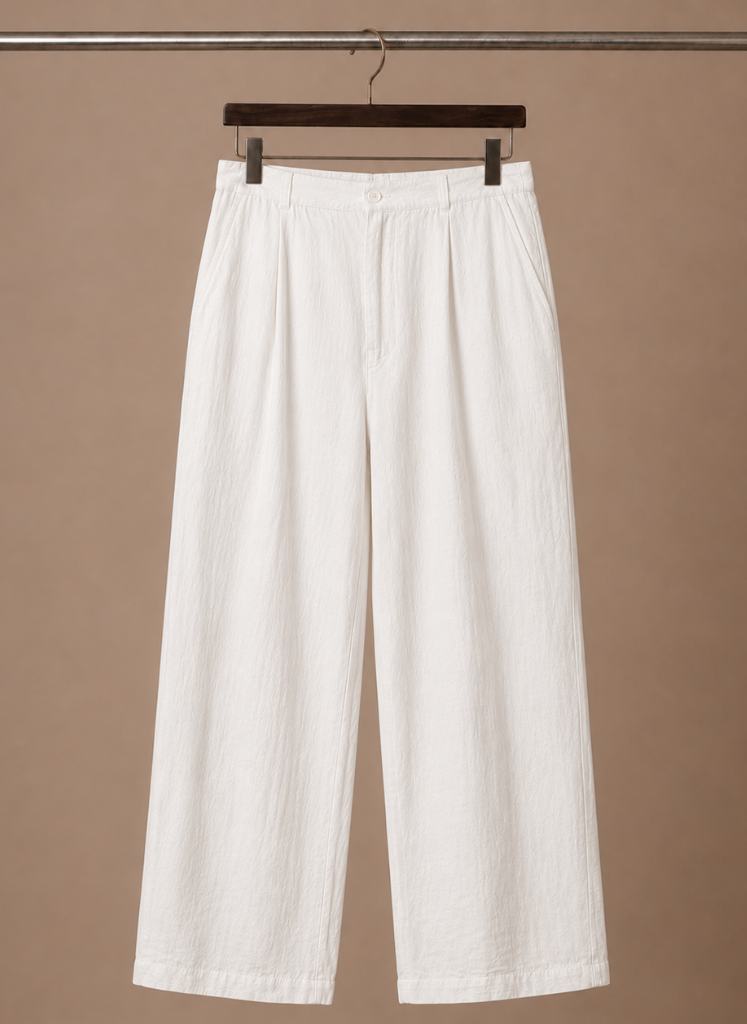 Men's Linen Cotton Summer Trousers – Relaxed Fit | Areleon