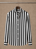 Men's Striped Button-Down Shirt – Summer Smart Casual | Areleon