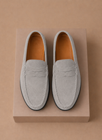Men's Suede Driving Loafers – Soft Comfortable Slip-On | Areleon