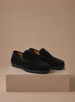 Men's Suede Driving Loafers – Soft Comfortable Slip-On | Areleon