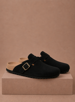 Men's Suede Slip-On Clogs – Comfortable Everyday Shoes | Areleon