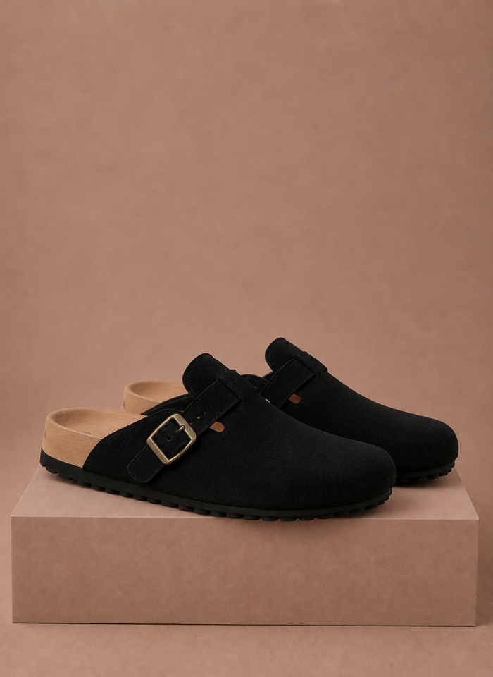 Sabots slip-on en suède pour homme – Chaussures confortables au quotidien | Areleon