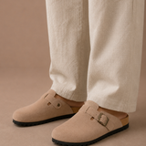 Men's Suede Slip-On Clogs – Comfortable Everyday Shoes | Areleon