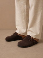 Men's Suede Slip-On Clogs – Comfortable Everyday Shoes | Areleon