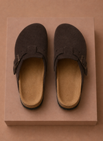 Men's Suede Slip-On Clogs – Comfortable Everyday Shoes | Areleon