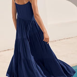 Isaure | Robe aérienne à volants étagés