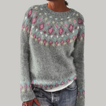 Candace — Pull en Maille à Motif