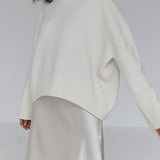 Frédérique | Pull ample à fentes latérales