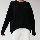 Frédérique | Pull ample à fentes latérales