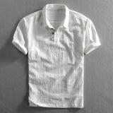 Polo Edward — classique en lin