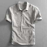 Polo Edward — classique en lin