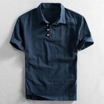 Polo Edward — classique en lin