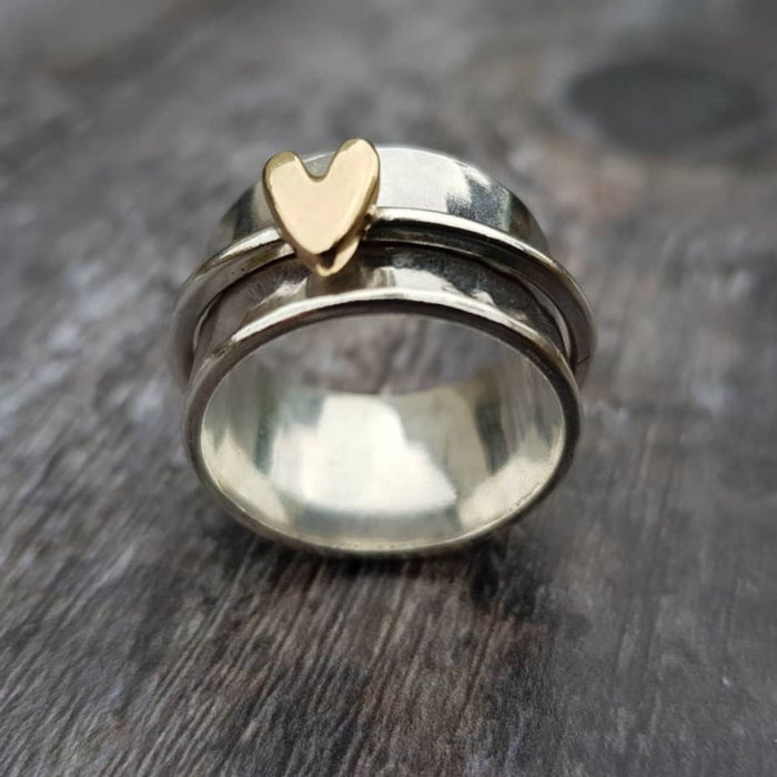 Bague en argent Amor