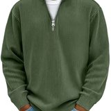 TRENDY ZIP SWEATER