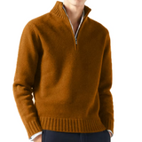 Lucio | Elegant half-zip sweater