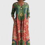 Kymberah — Robe Midi Sophistiquée