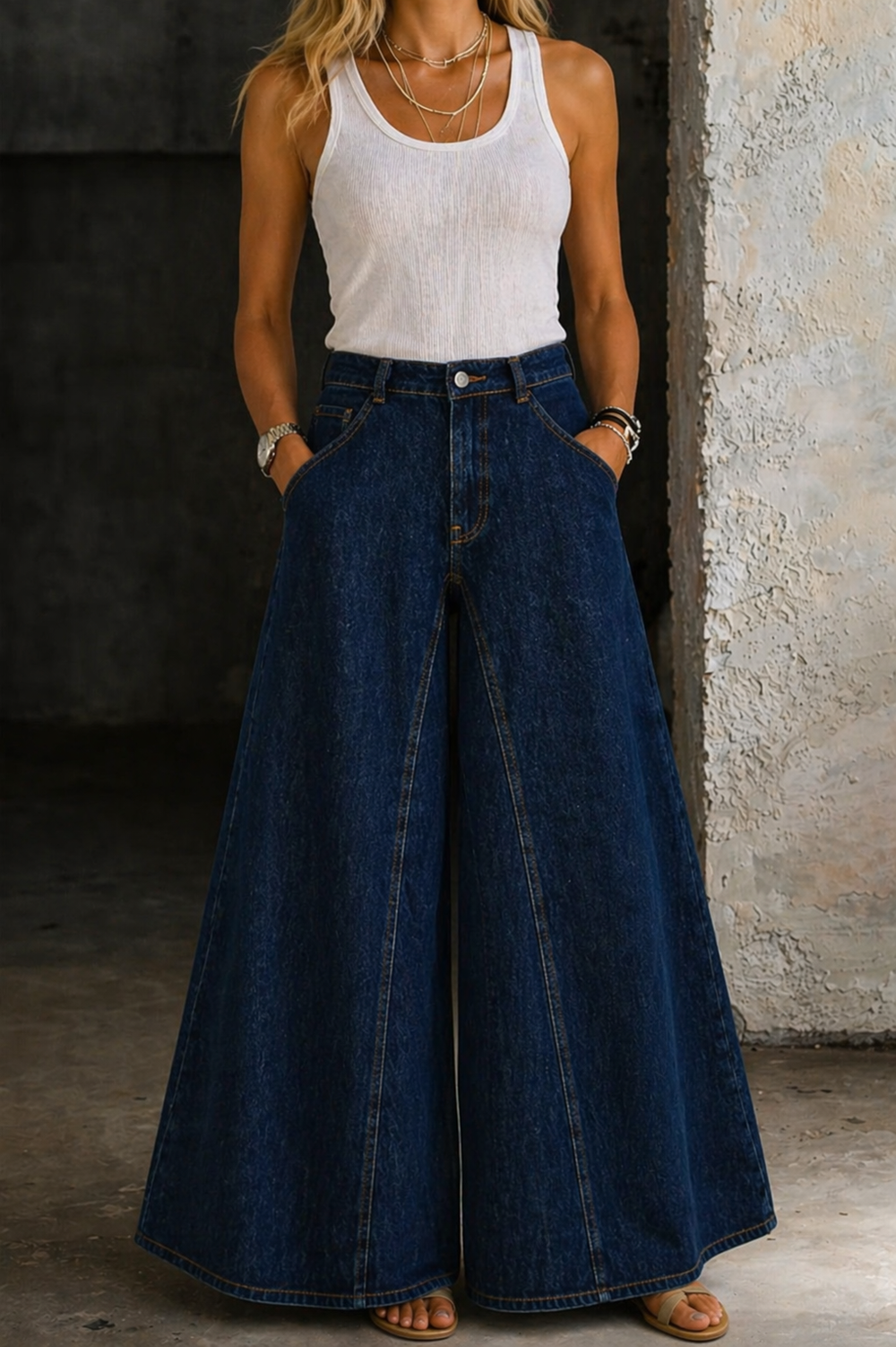 Le denim, dans des formes faciles à porter.