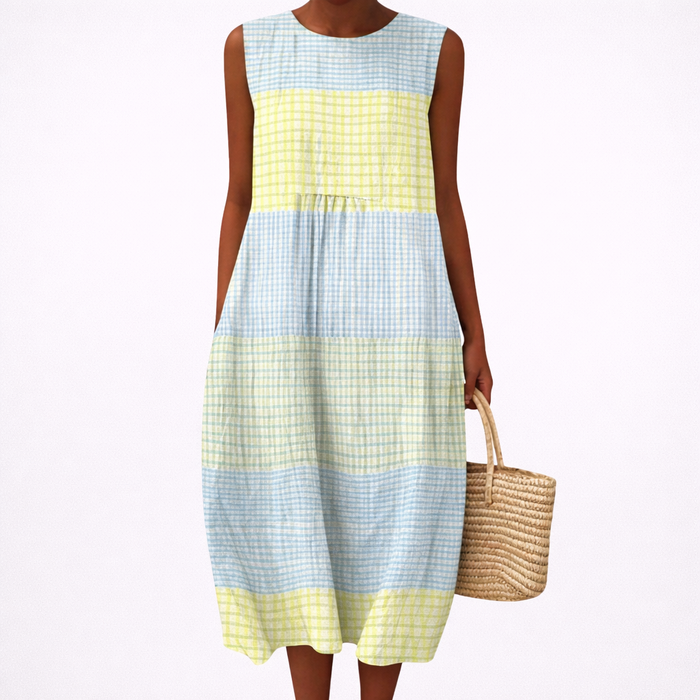Robe d’Été Confortable Sans Manches