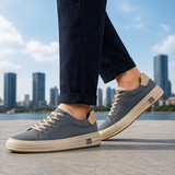 STITCHED CANVAS SNEAKERS FOR MEN