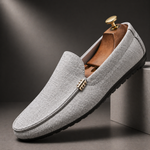 CANVAS SLIP-ON LOAFERS FOR MEN