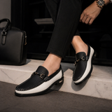 PERFORATED SLIP-ON LOAFERS FOR MEN