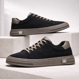 STITCHED CANVAS SNEAKERS FOR MEN