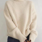 Amaya — Pull Col Roulé en Cachemire Luxueux
