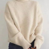 Amaya — Pull Col Roulé en Cachemire Luxueux