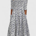 Violethia — Robe Midi Élégante