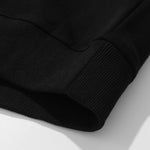 Ensemble — sweat polo patchwork color block & pantalon de jogging à plis