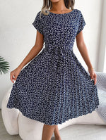 Clotilde | Robe plissée élégante et décontractée