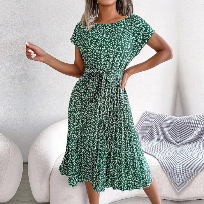 Clotilde | Robe plissée élégante et décontractée