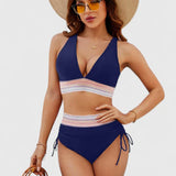Énora — Ensemble de Bikini Élevé Élégant