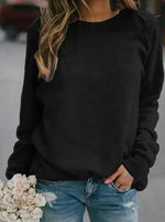 Paulette | Sweat raglan à col rond
