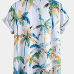 Ensemble — chemise à imprimé palmiers aquarelle & short de bain