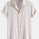 Améline — Chemise boutonnée en lin et viscose