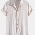 Ensemble — chemise en lin et viscose & short à cordon