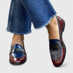 Claudia — Mocassins à Contraste