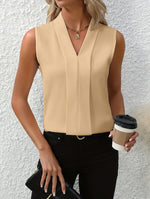 Liliane | Blouse plissée élégante
