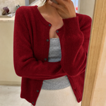Micheline | Cardigan douillet à boutons