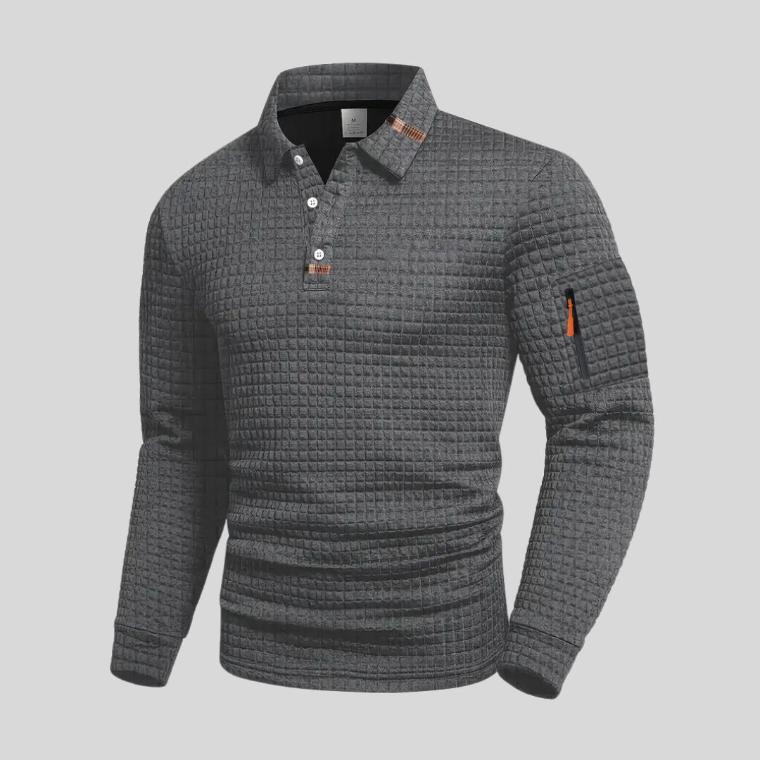 Polo Aaron — classique à poche sur la manche