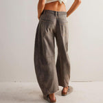 Yvonne | Jean taille haute coupe tonneau