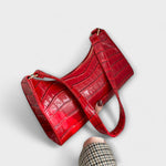 Marguerite — Sac en Cuir Brillant