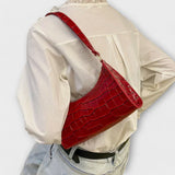 Marguerite — Sac en Cuir Brillant