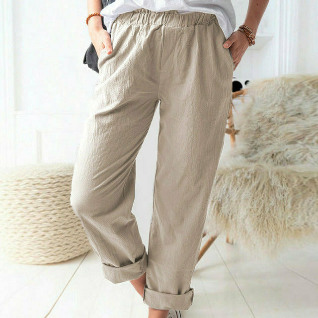 Pantalon à Structure Douce